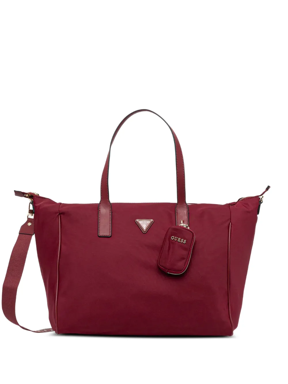 GUESS USA Follie charm strap tote bag - Rosso