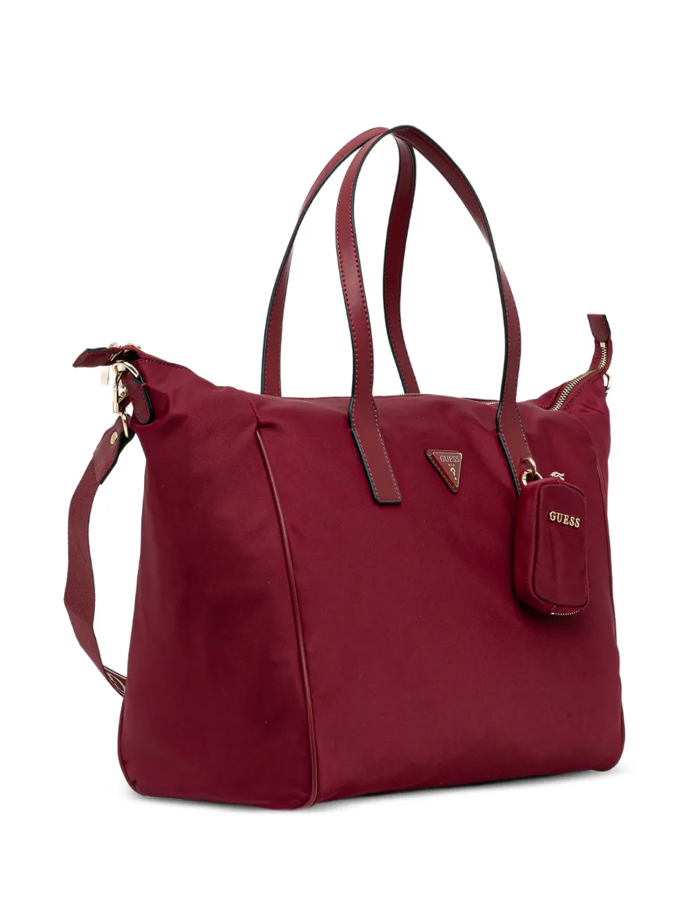 GUESS USA Follie charm strap tote bag - Rood