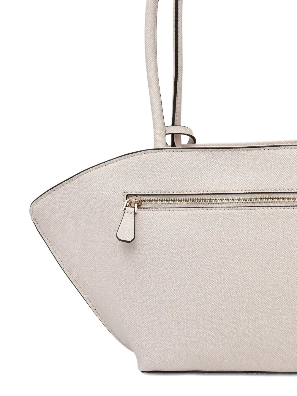 GUESS USA Bolena schoudertas met hartbedel Beige