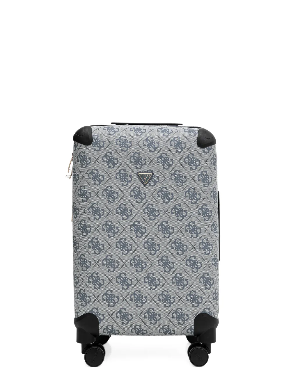 GUESS USA logo-print carry-on luggage - Grigio