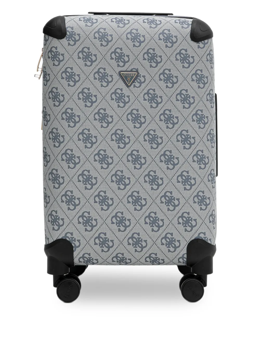 GUESS USA logo-print carry-on luggage - Grigio