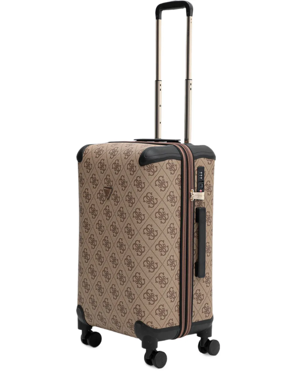 GUESS USA logo-print luggage - Toni neutri