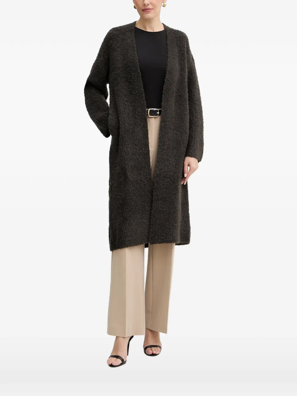 GUESS USA long-sleeve coat - Brown