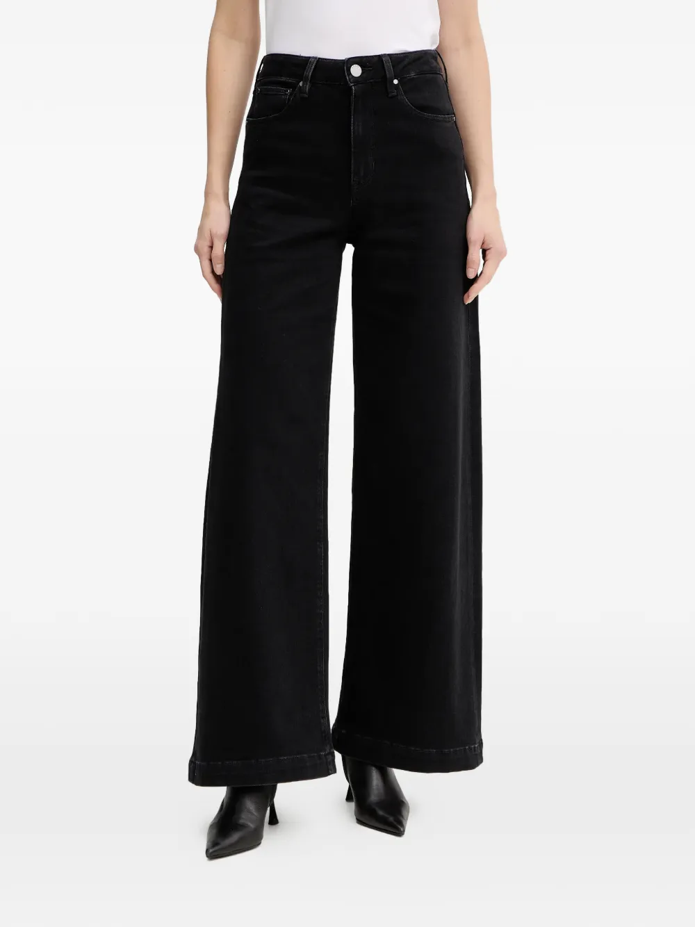 GUESS USA Bellagio wide-leg jeans - Nero