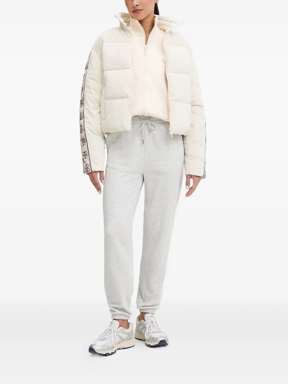 GUESS USA patterned-trim puffer jacket | Down Jackets | Image 2