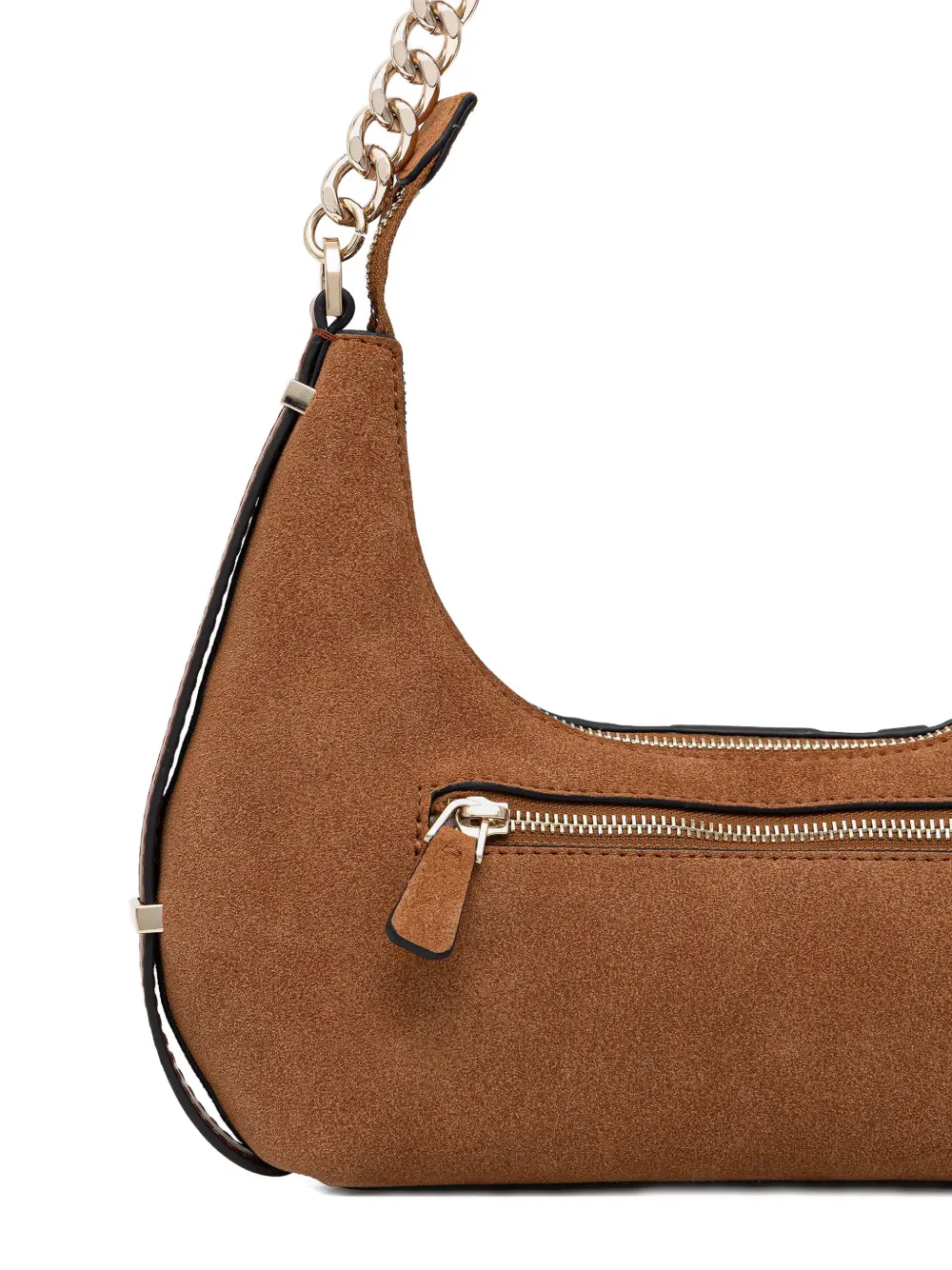GUESS USA Erenia schoudertas Bruin