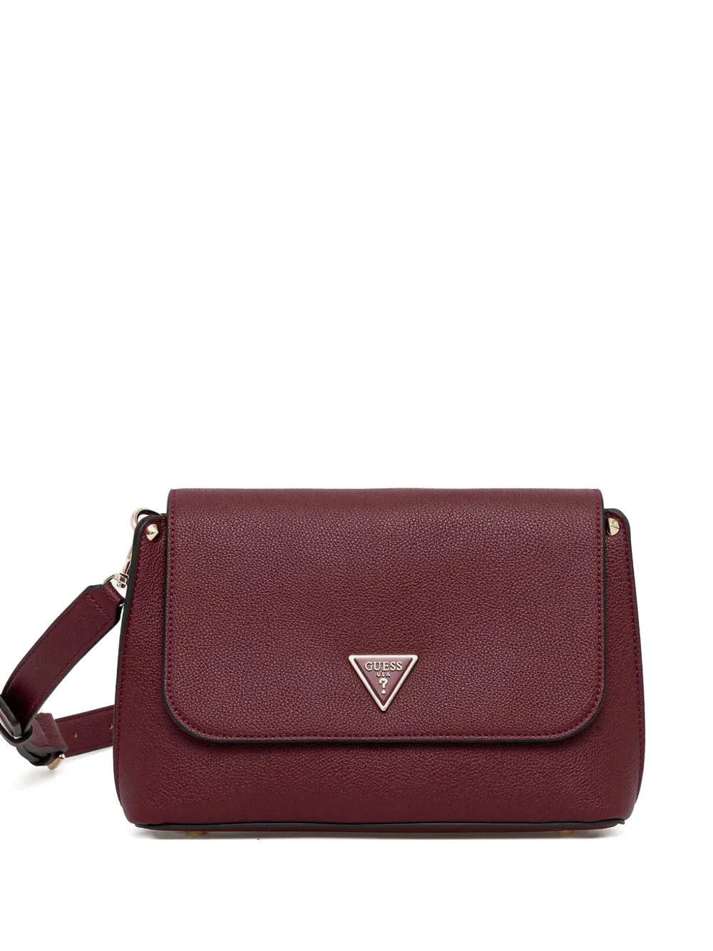 GUESS USA logo-plaque cross-body bag - Rosso