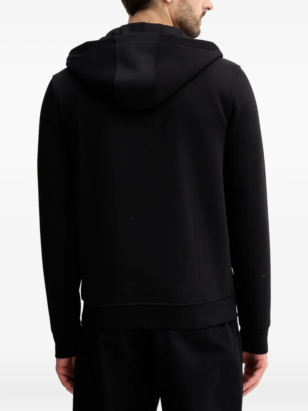 GUESS USA Sweater met rits en capuchon Zwart