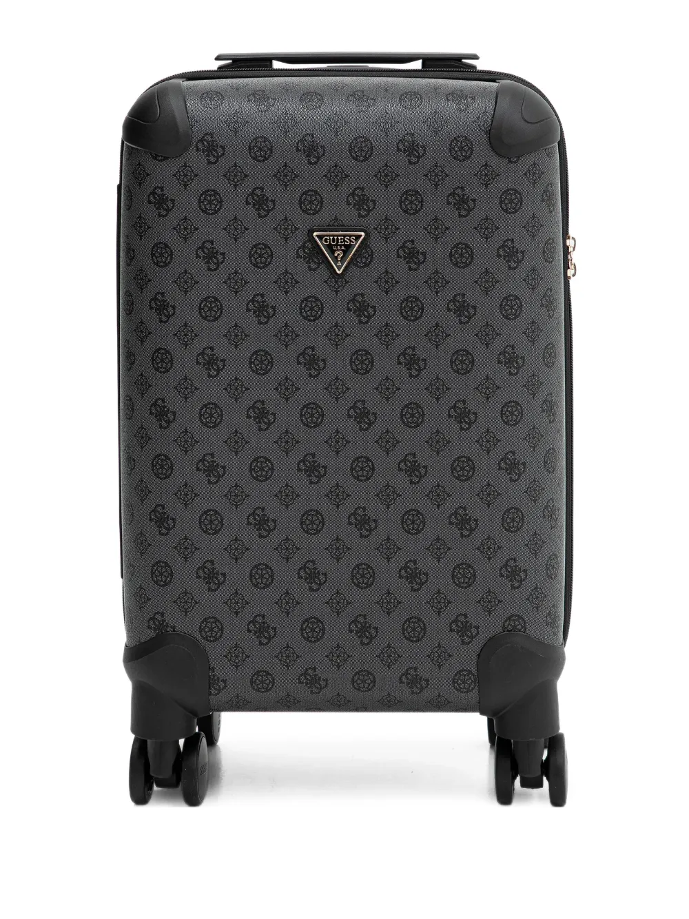 GUESS USA Wilder monogram-pattern luggage - Grey