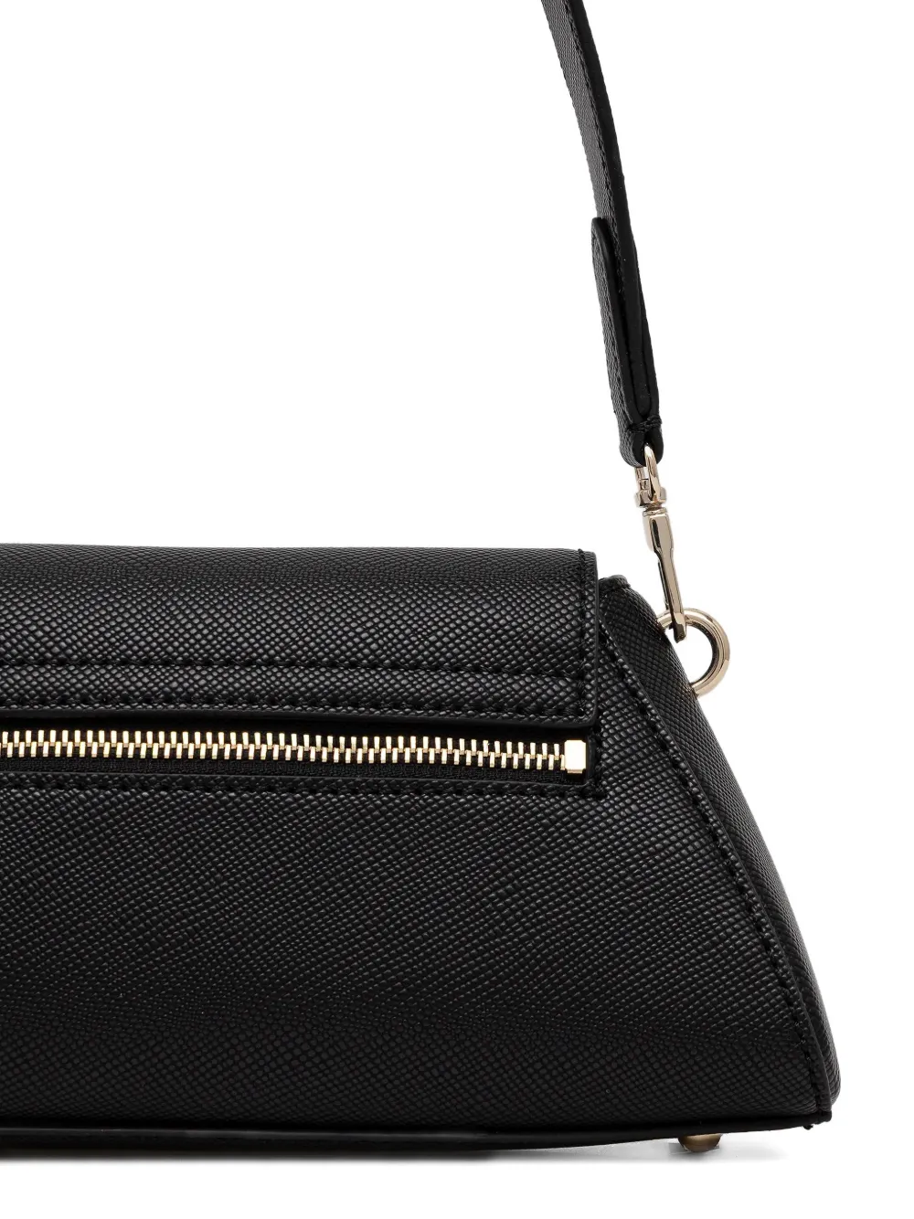  Guess Usa Sac à Bandoulière Bolena à Plaque Logo - Noir 
