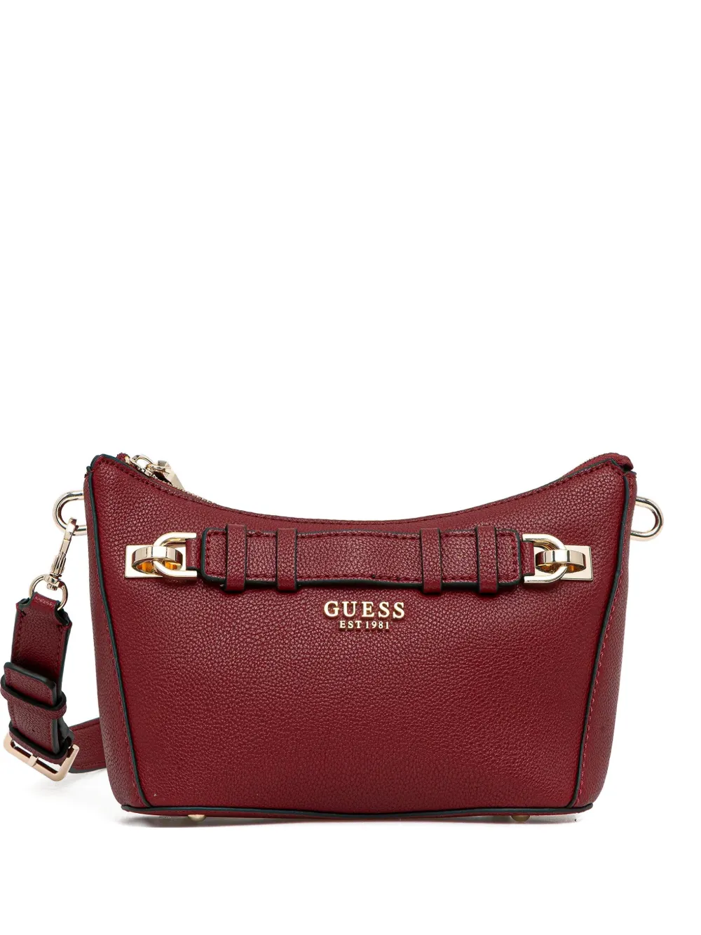 GUESS USA logo-appliqué shoulder bag - Rosso