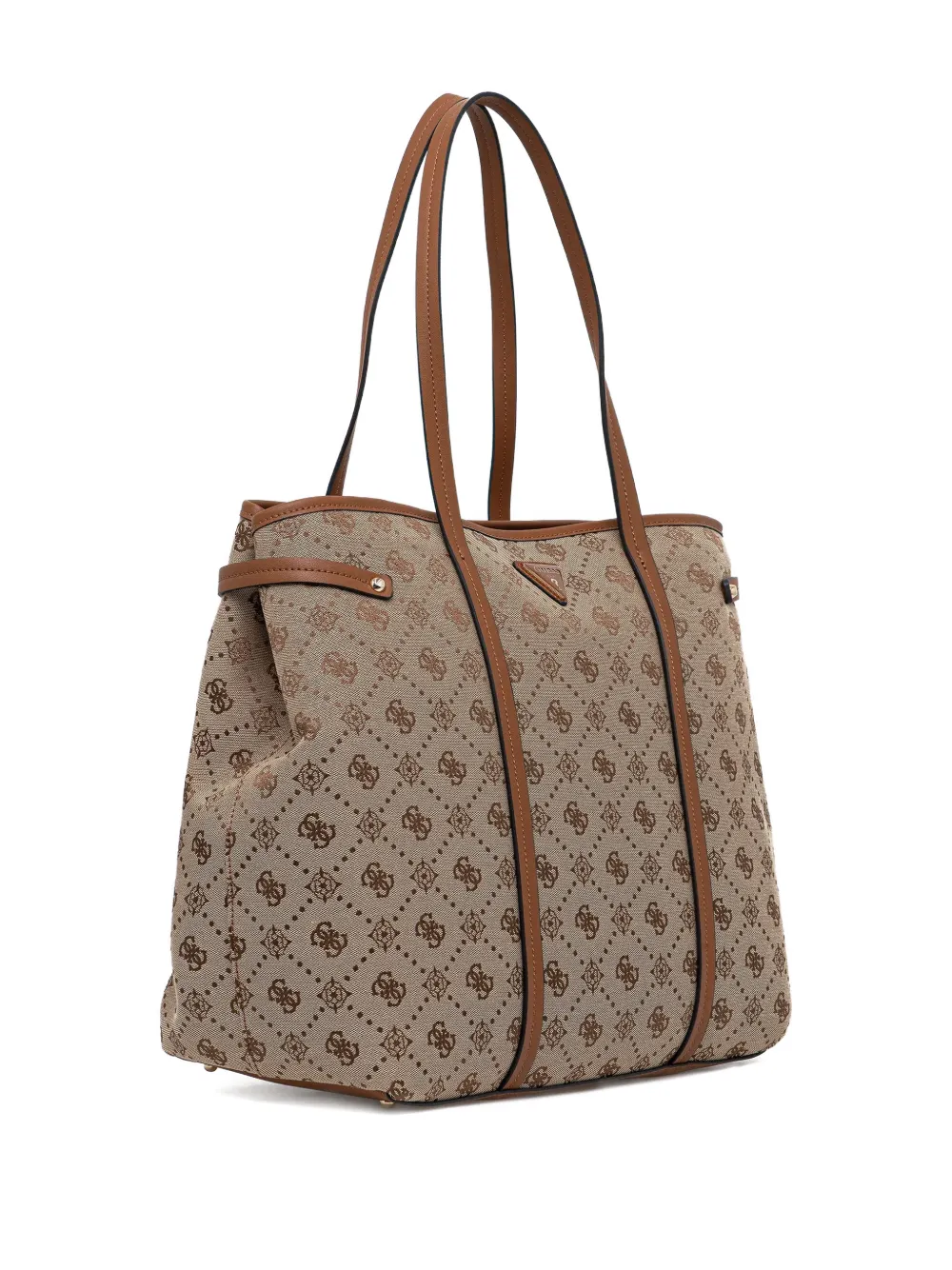  Guess Usa Neda 4g Logo Peony Tote Bag - Neutrals 
