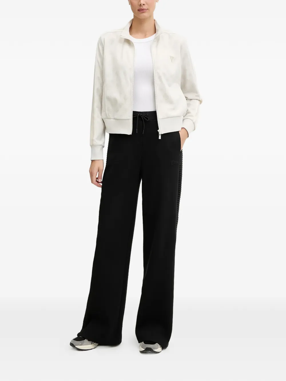 GUESS USA monogram-pattern sweatshirt | Sweaters | Image 2