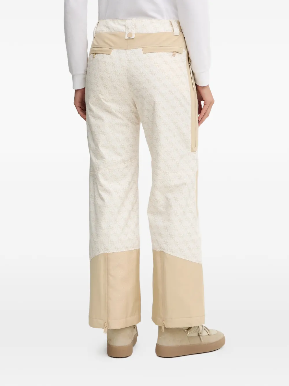 GUESS USA logo-pattern ski trousers | Ski Bottoms | Image 2