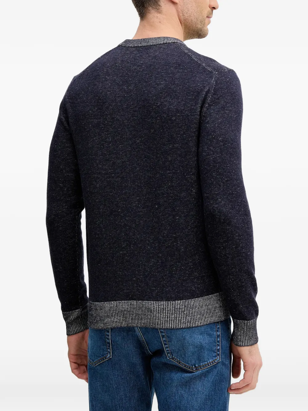  Guess Usa Logo Sweater - Blue 