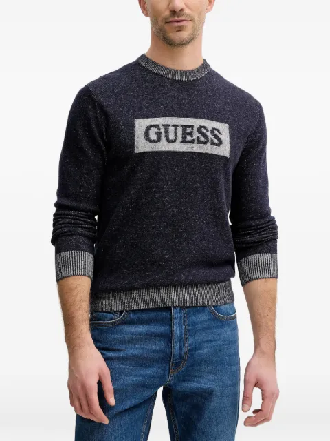 GUESS USA logo sweater