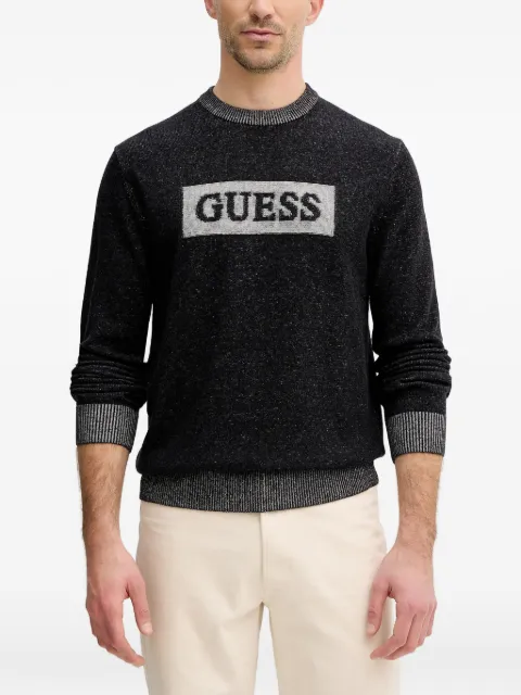 GUESS USA logo-embellishment sweater