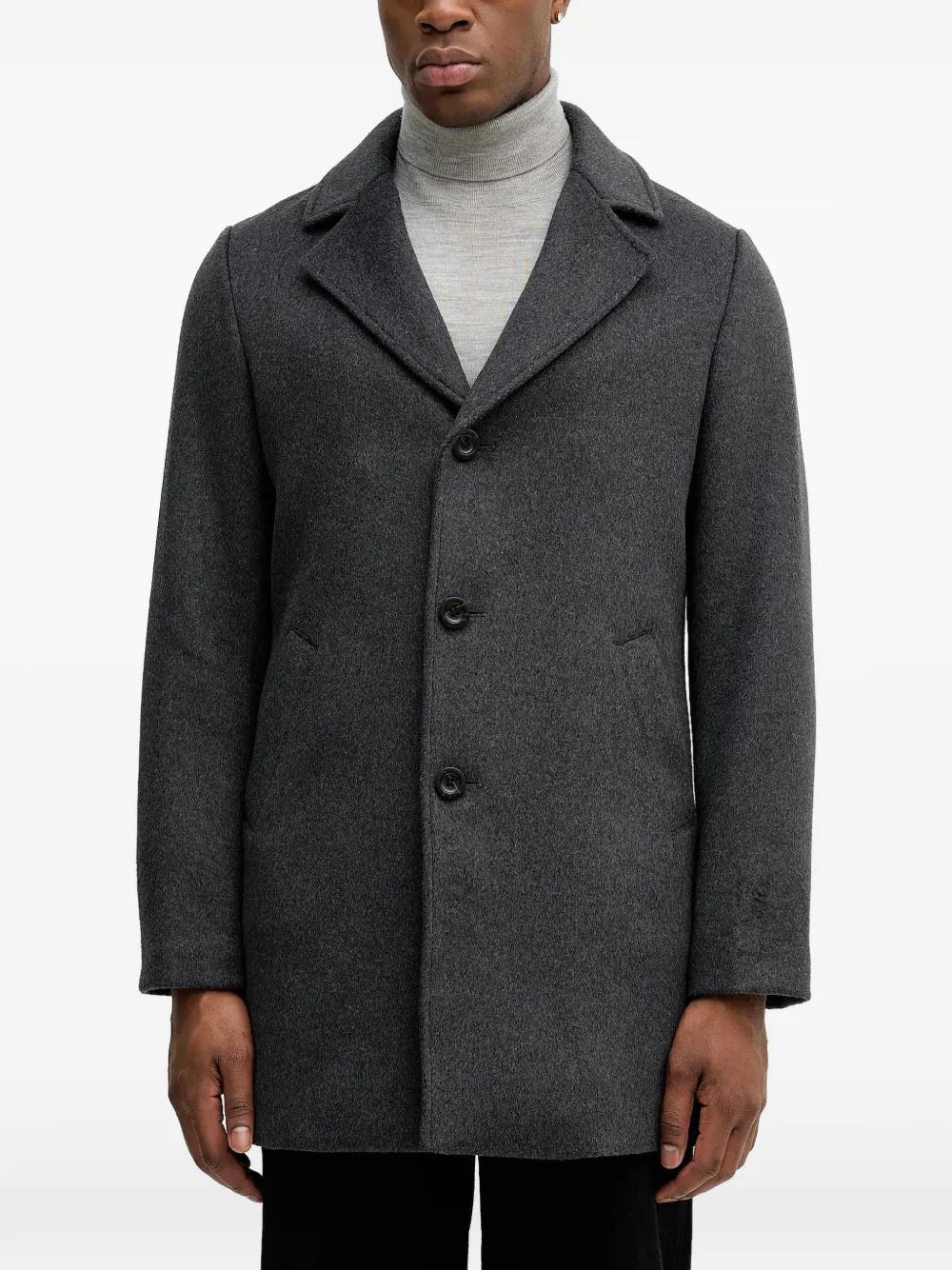 GUESS USA buttoned grey coat | Grey | Image 1