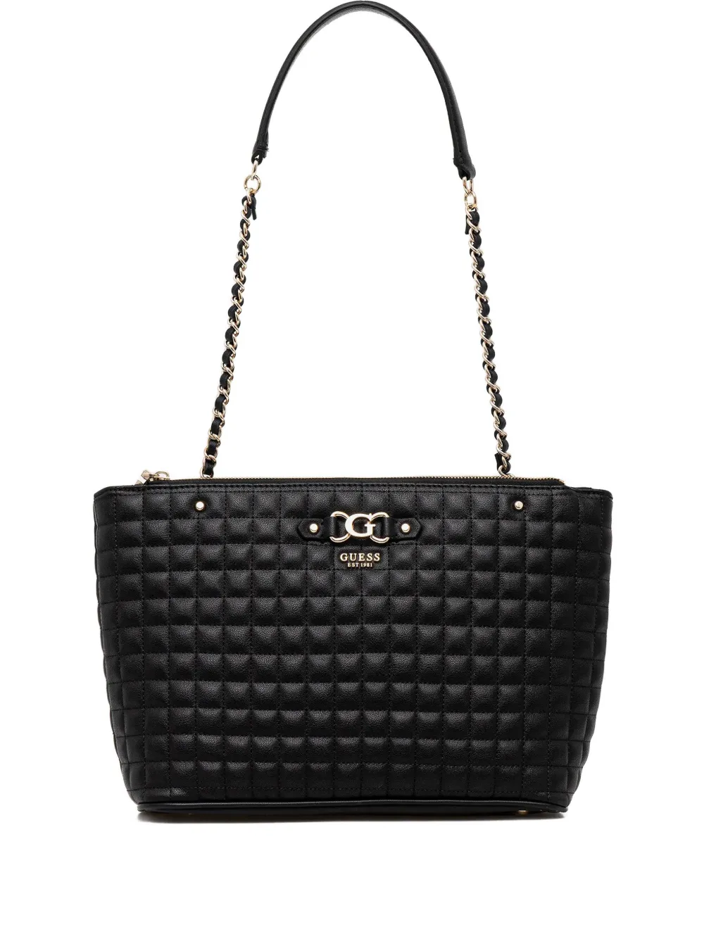 GUESS USA Nadira quilted shoulder bag - Black