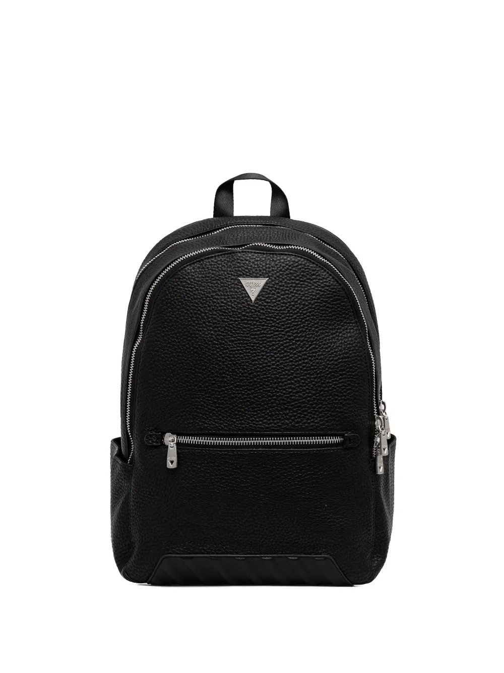 GUESS USA logo-plaque zip backpack - Nero