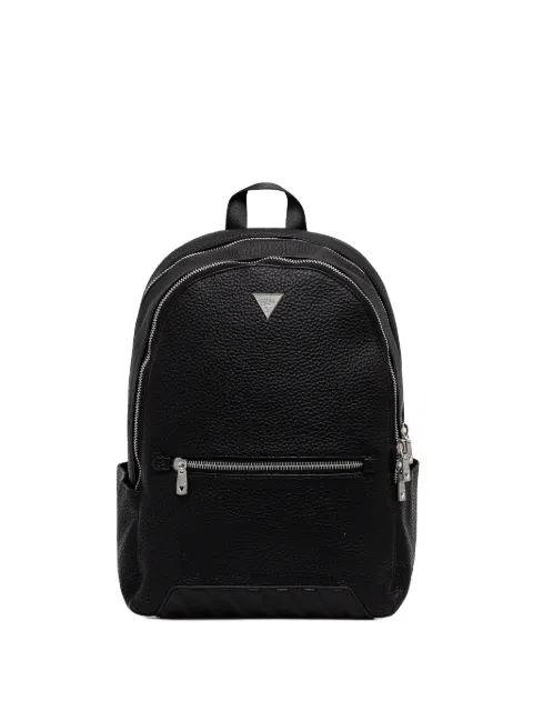 GUESS USA logo-plaque zip backpack
