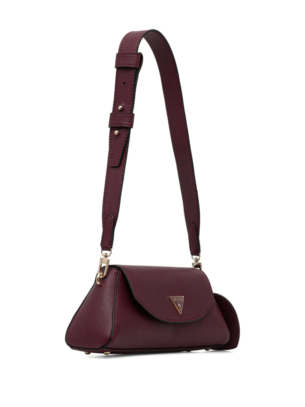 GUESS USA Bolena logo charm mini shoulder - Rood