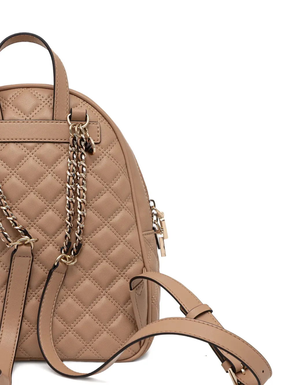  Guess Usa Giully Flap Backpack - Neutrals 