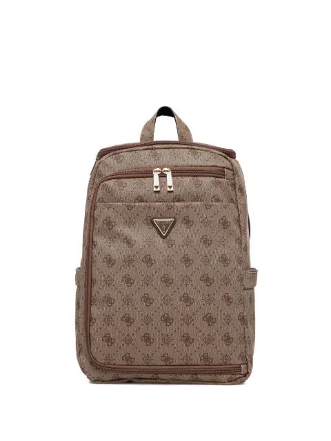 GUESS USA Silia 4G monogram zip backpack