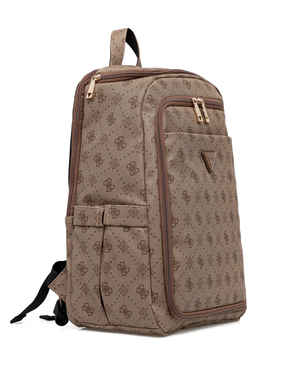 GUESS USA Silia 4G monogram zip backpack - Bruin