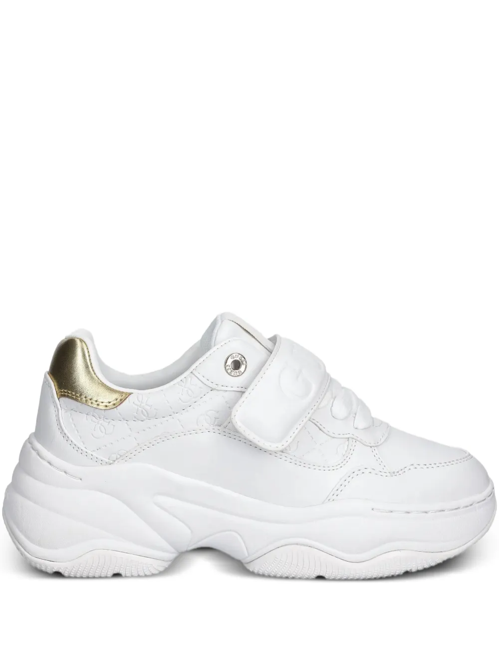 GUESS USA Helinn sneakers met bandje Wit