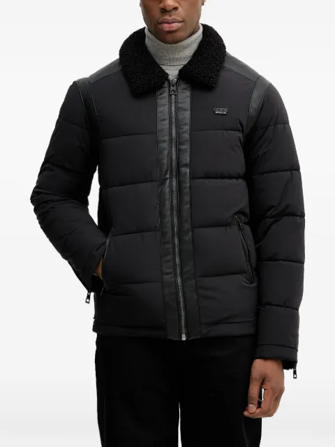 GUESS USA canvas puffer jacket
