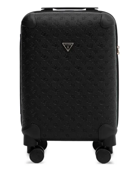 GUESS USA embossed-logo luggage
