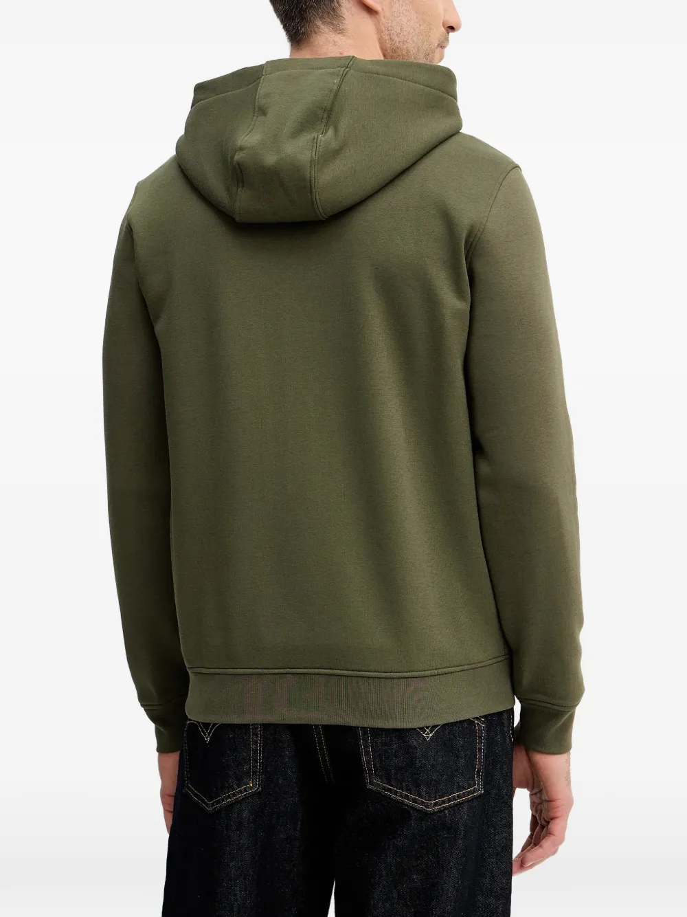 GUESS USA Hoodie met rits Groen