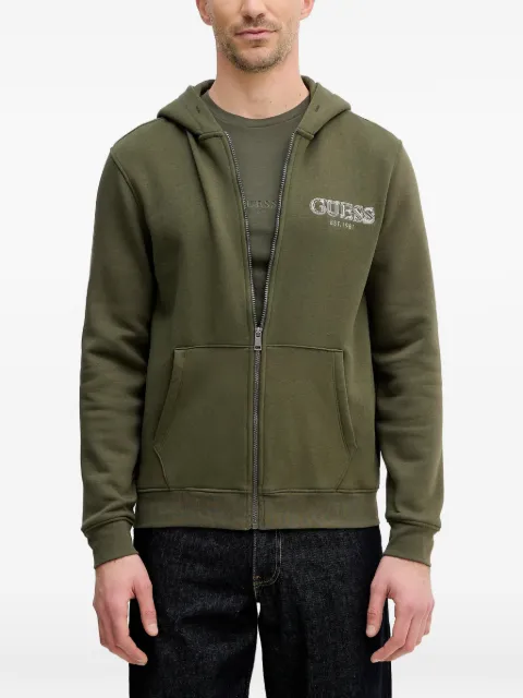 GUESS USA hoodie con cierre