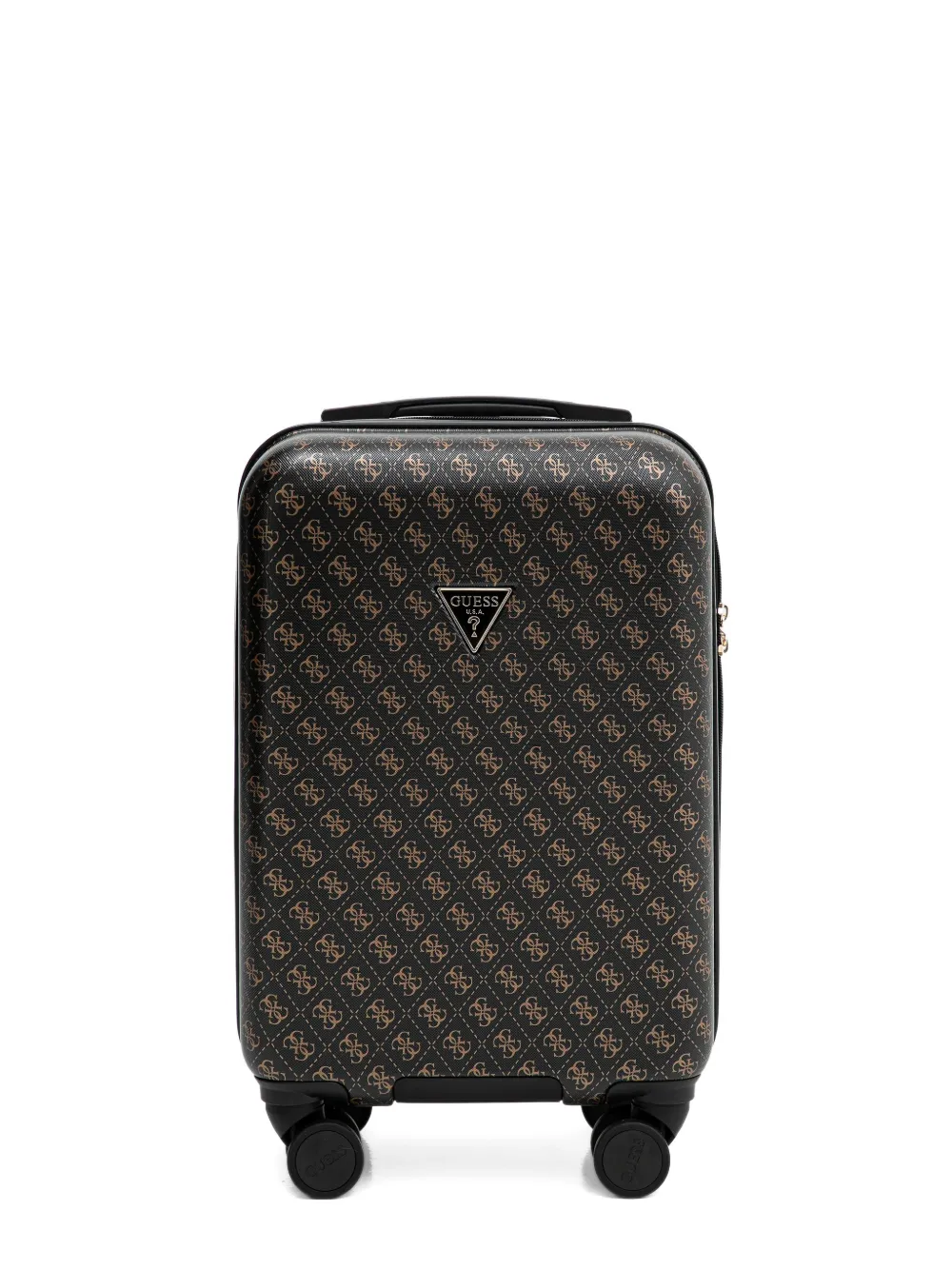 GUESS USA Jesco monogram suitcase - Nero