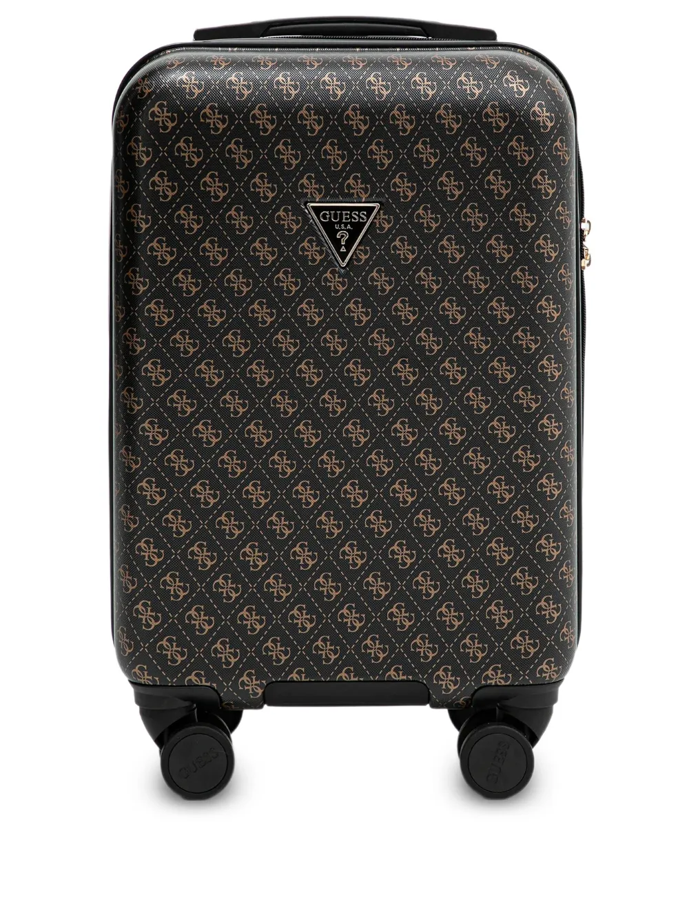 GUESS USA Jesco monogram suitcase - Nero