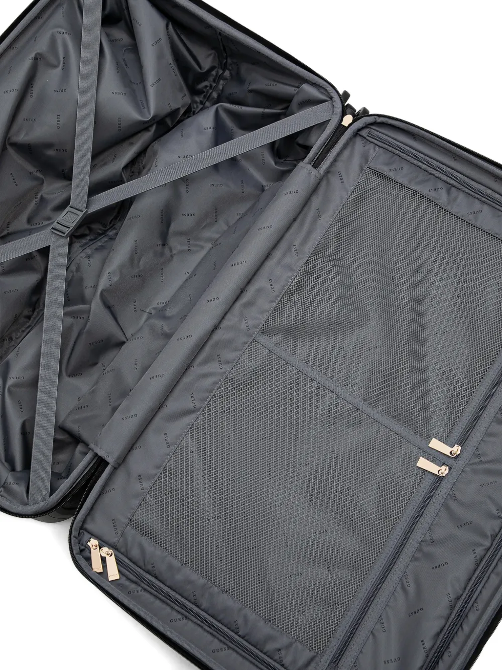 GUESS USA Reistas met monogram Grijs