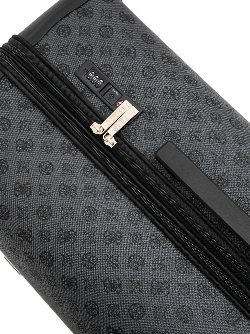 GUESS USA Reistas met monogram Grijs