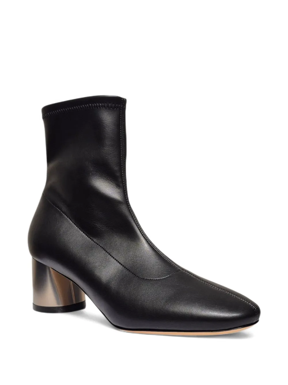 Casadei Enkellaarzen met blokhak Zwart