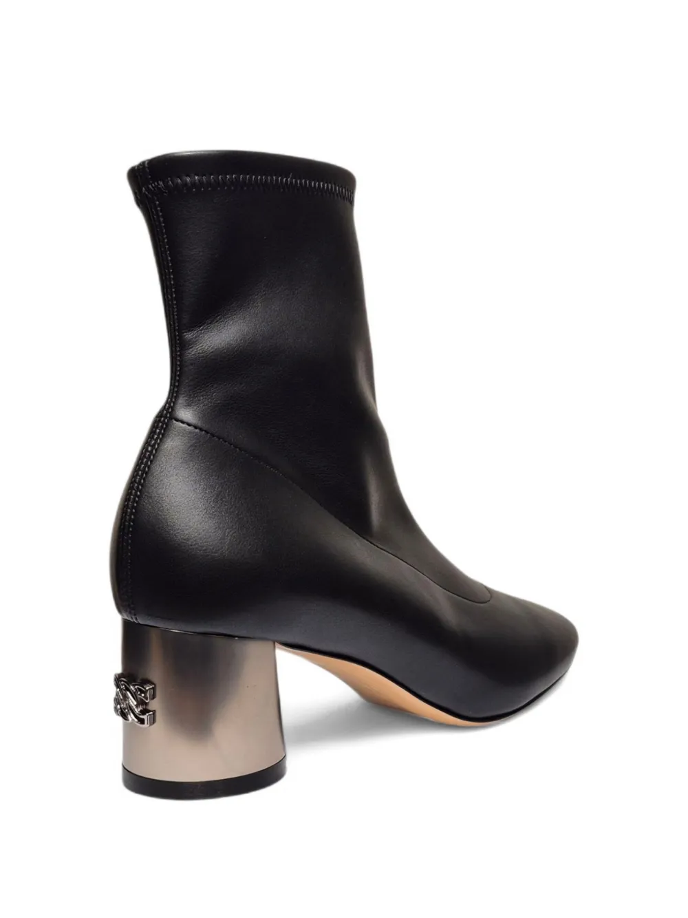 Casadei Enkellaarzen met blokhak Zwart