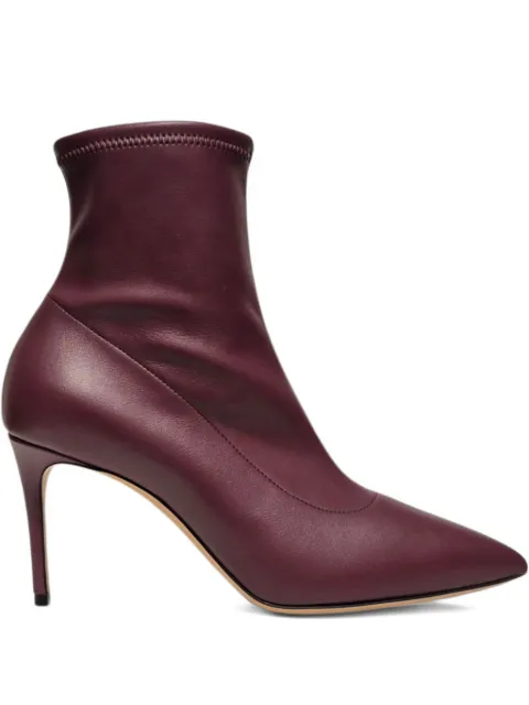 Casadei point-toe stiletto-heel ankle boots