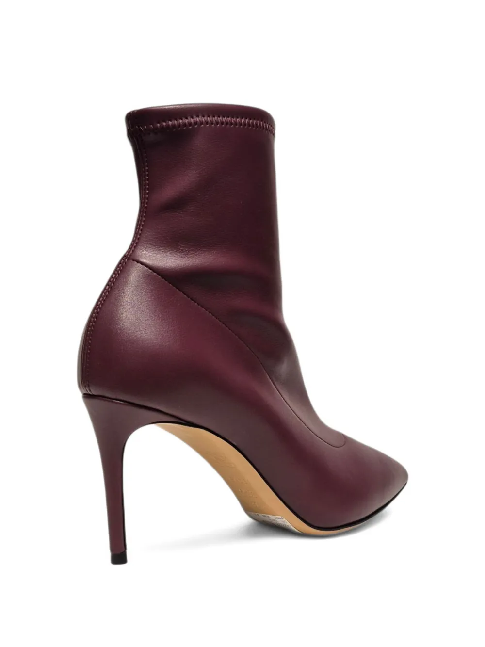 Casadei Stiletto enkellaarzen met puntige neus Paars