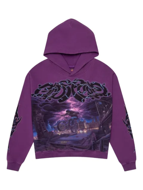 GODSPEED B.M.X. printed hoodie