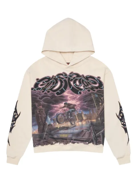 GODSPEED  B.M.X. graphic-print hoodie
