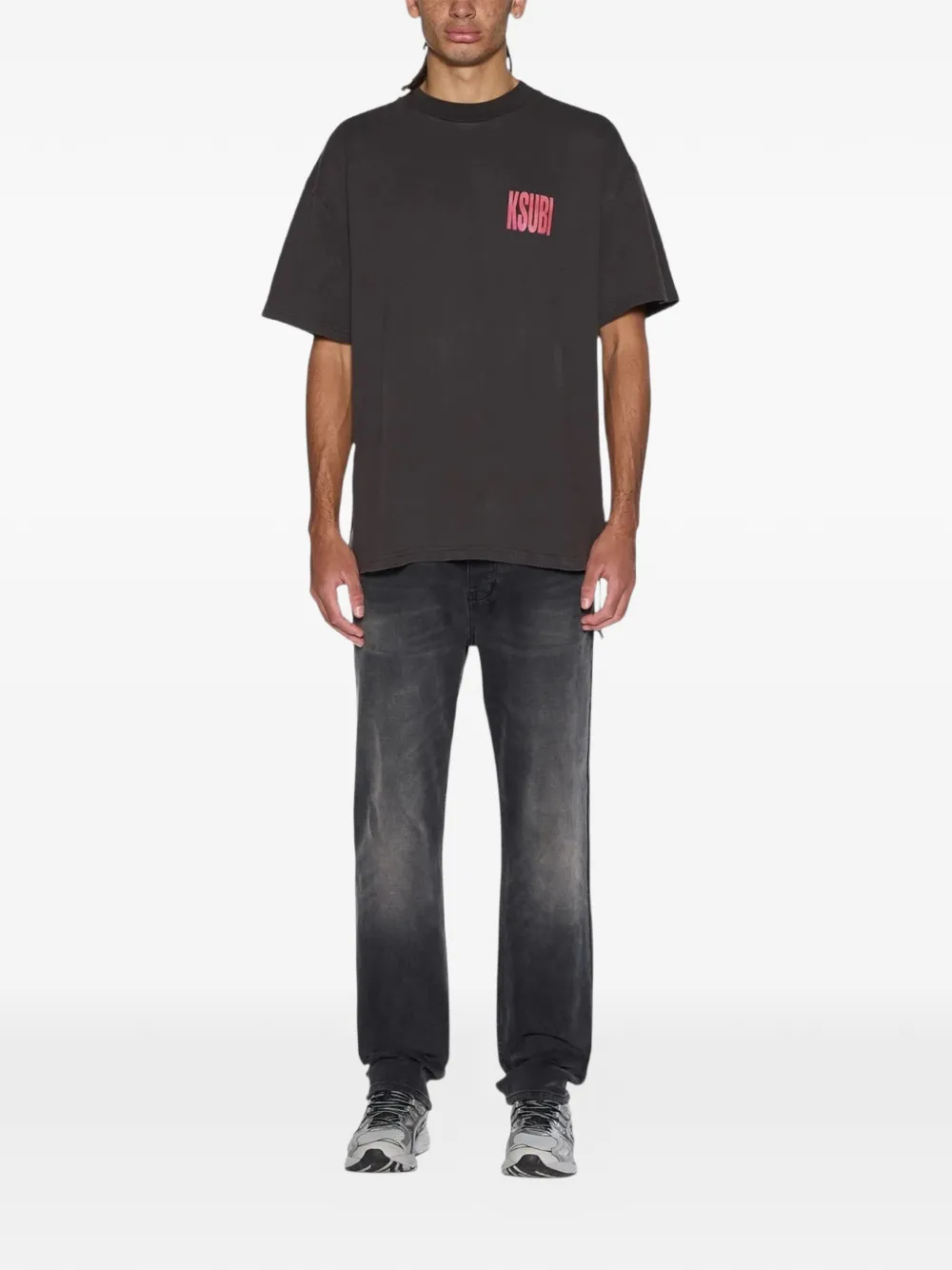 Ksubi Panthera Ekcess graphic-print T-shirt - Zwart