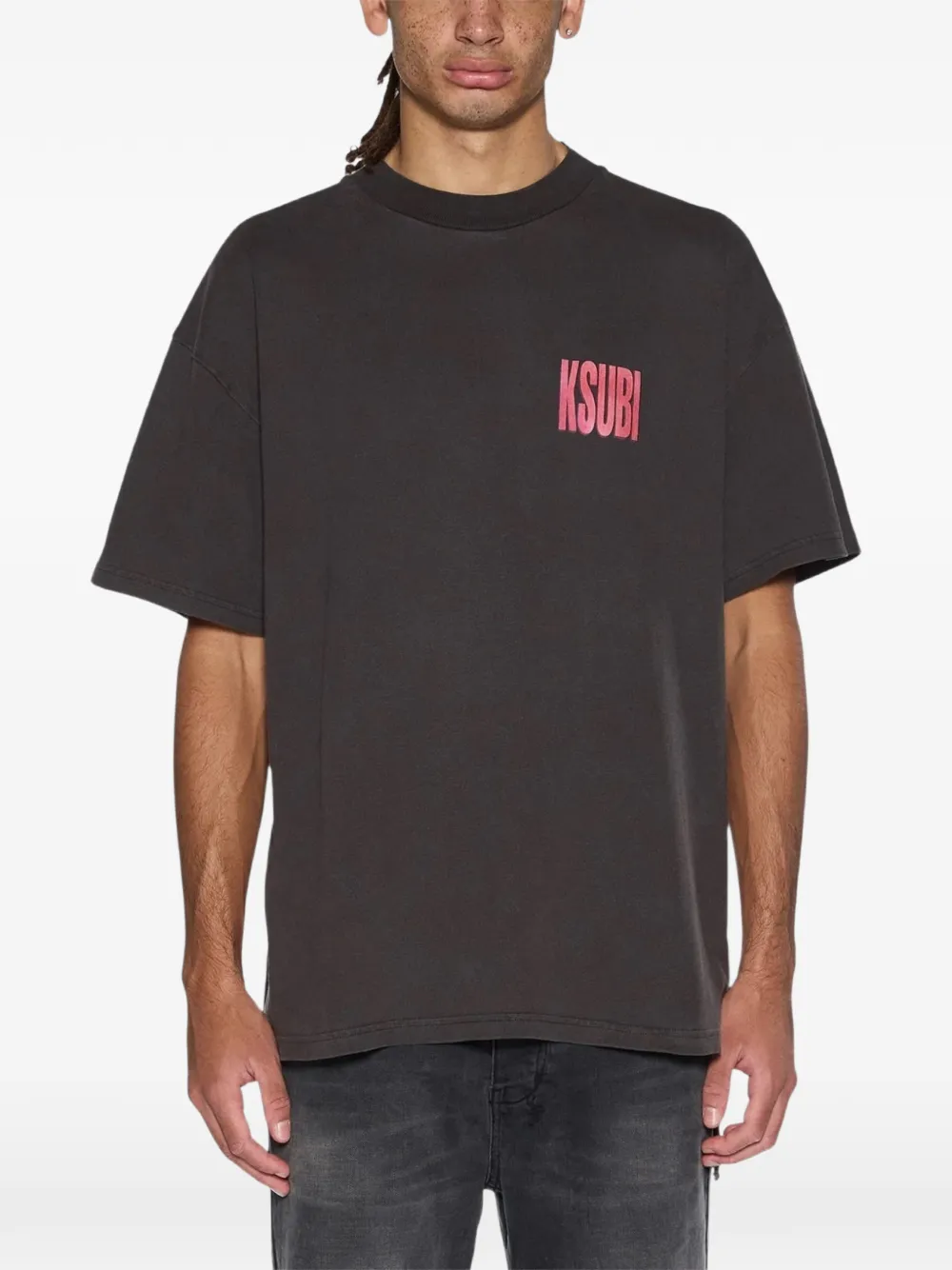 Ksubi Panthera Ekess T-shirt met grafische print Zwart