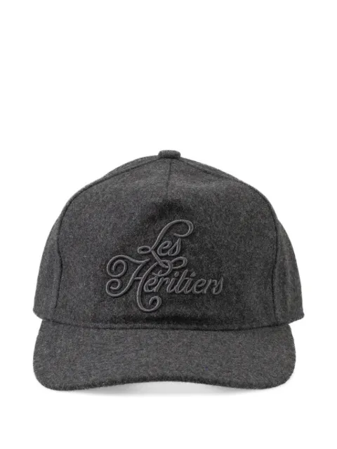 LES HÉRITIERS signature wool cap