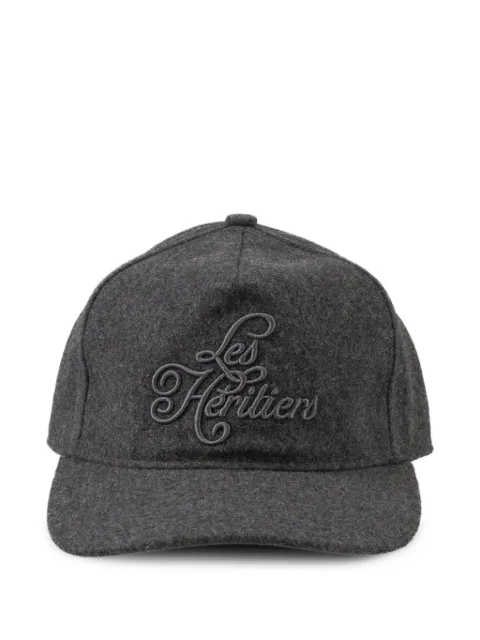 LES HÉRITIERS signature wool cap
