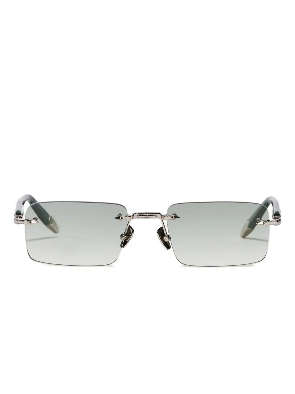 John Dalia R01 geometric-framesunglasses | Silver | Image 1