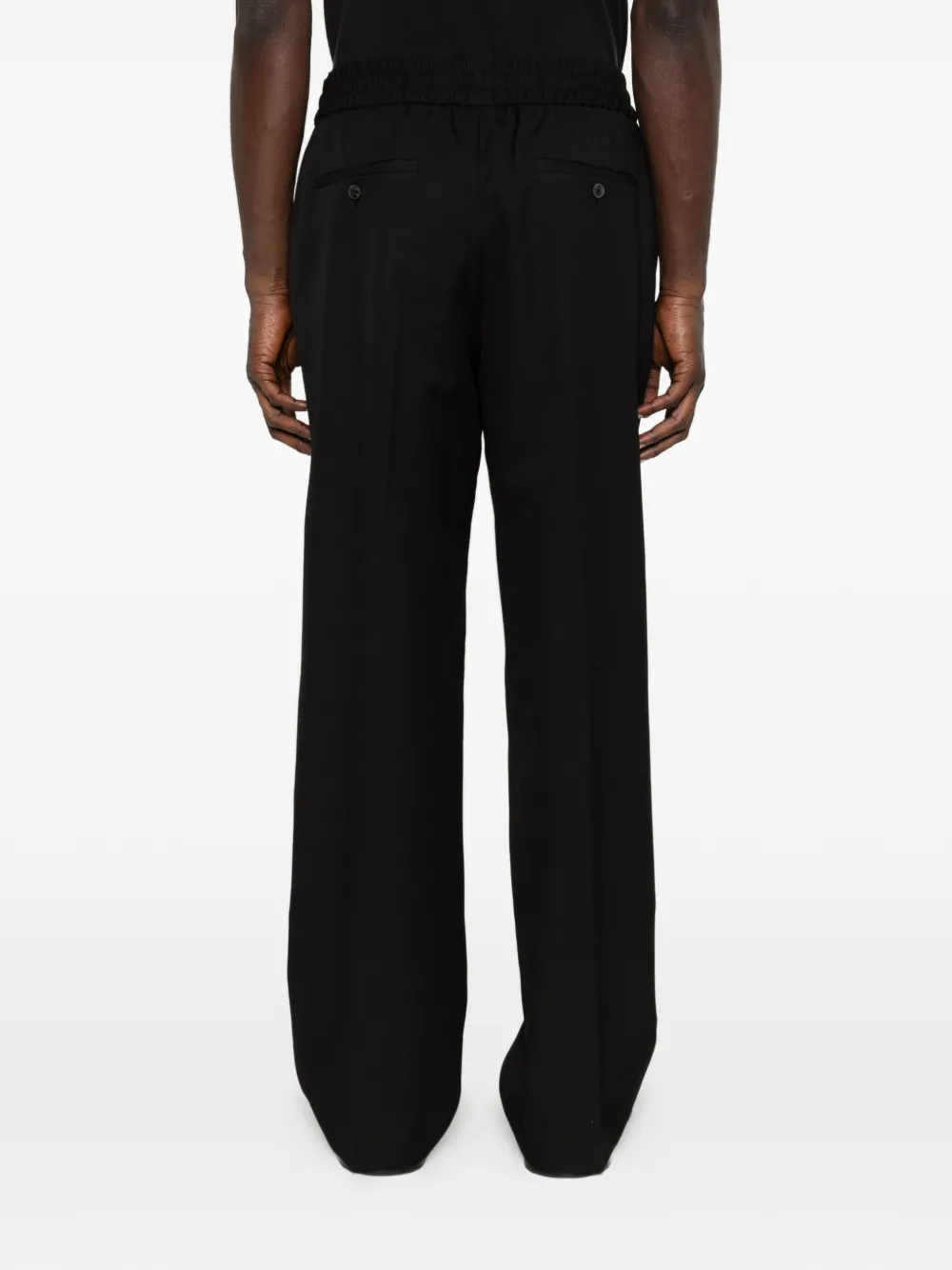 Drôle De Monsieur Broek met trekkoord Zwart